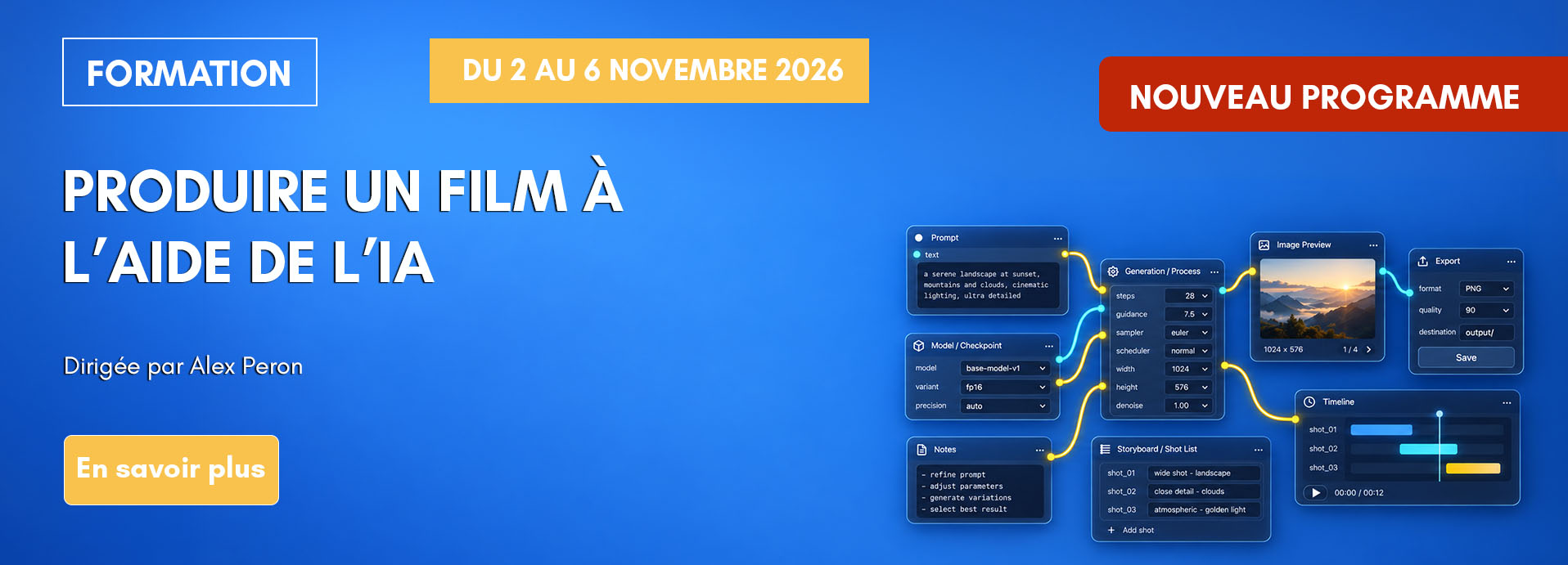 Produire avec l'aide de l'IA
